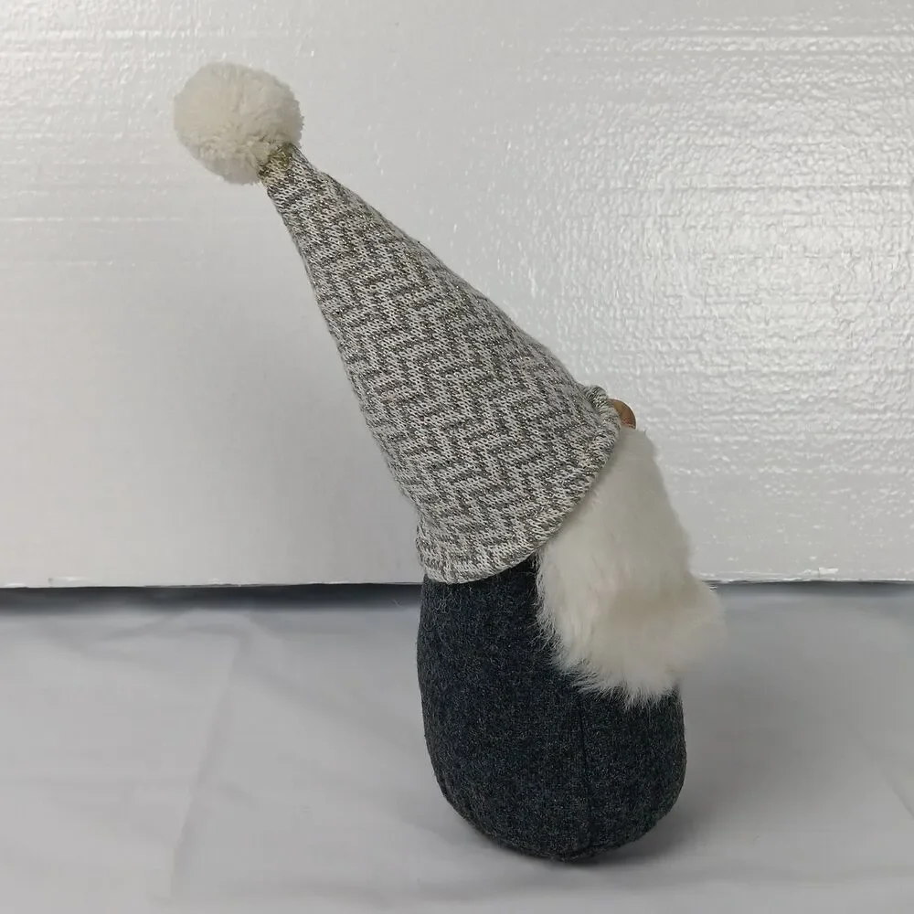 Target Wondershop Gnome Shelf Sitter Grey Silver Weighted Bottom Replacement